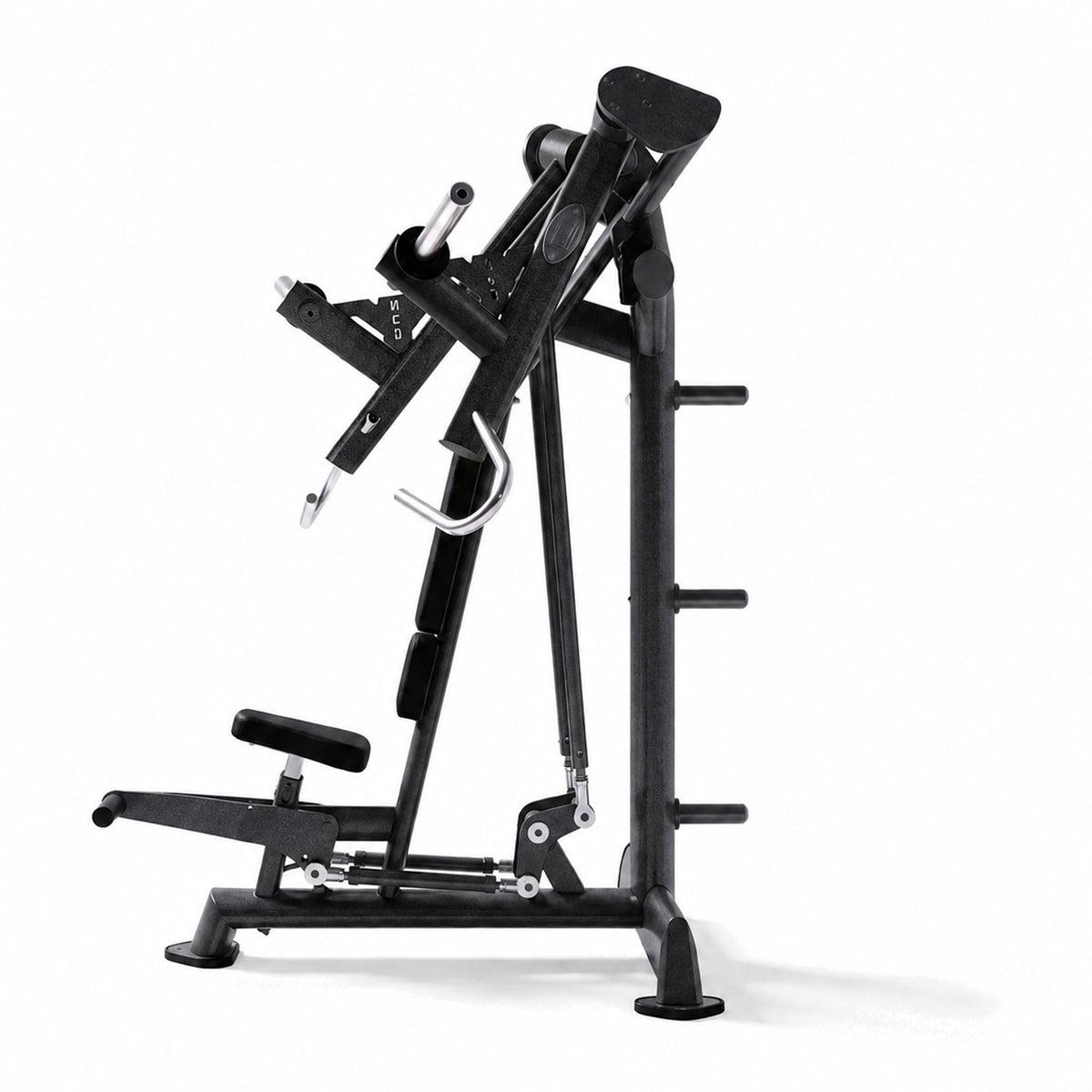 DHZ TITAN Extreme T903 Super Incline Wide Chest Press – Schrägbank – super incline wide chest press obsidian black seitenansicht