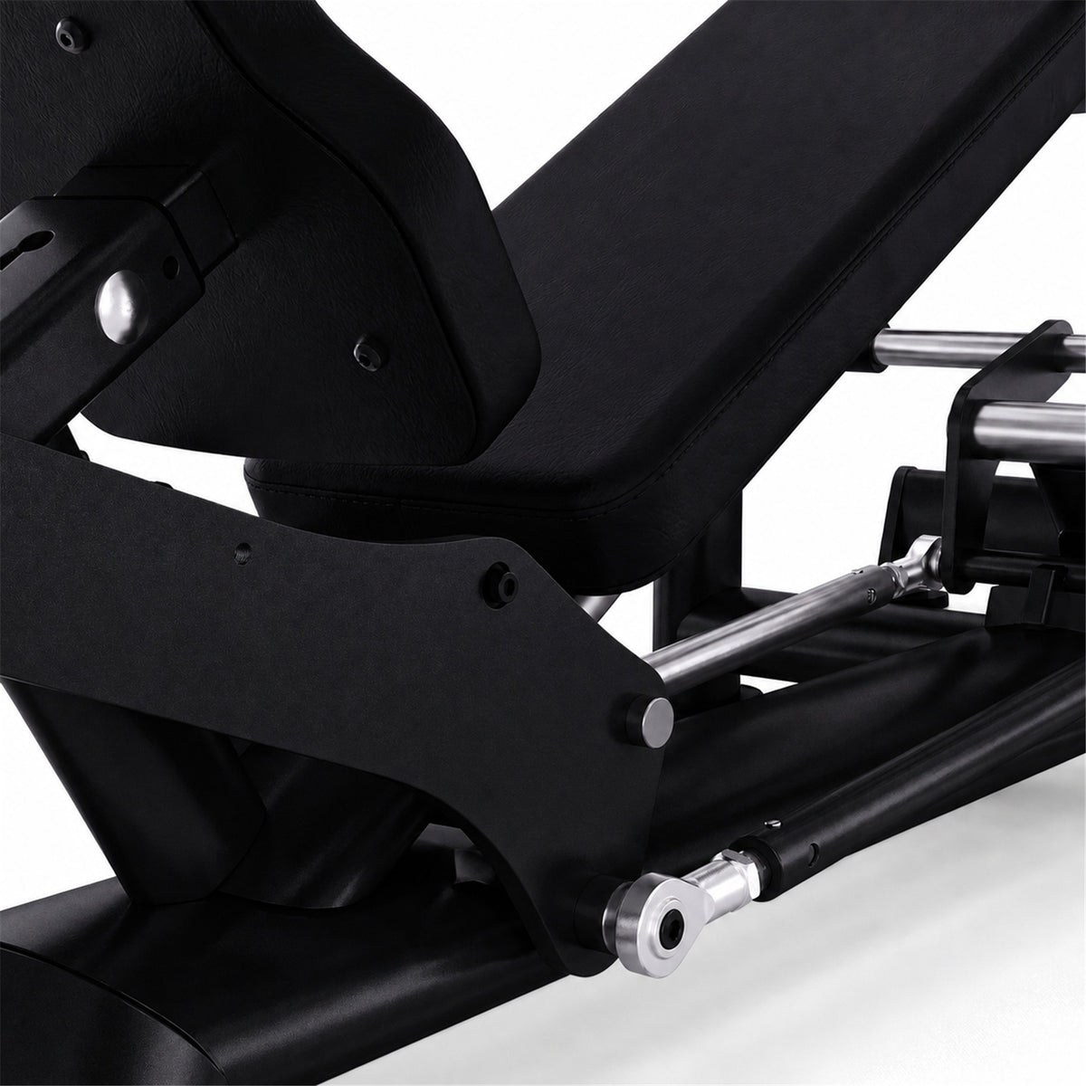 DHZ TITAN Extreme T910 Super Incline Chest Press – Schrägbank Brustpresse für obere Brust – super incline chest press schwarz gold polster detail