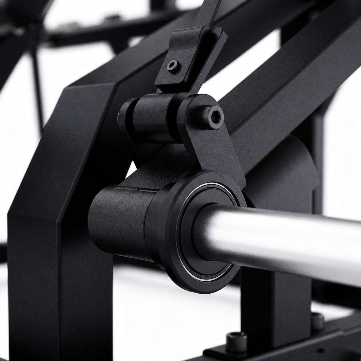 DHZ TITAN Mechanix Y983ZA Pull Over - Plate Loaded Gerät für Rücken- und Brusttraining – pull over obsidian black lagerung detail