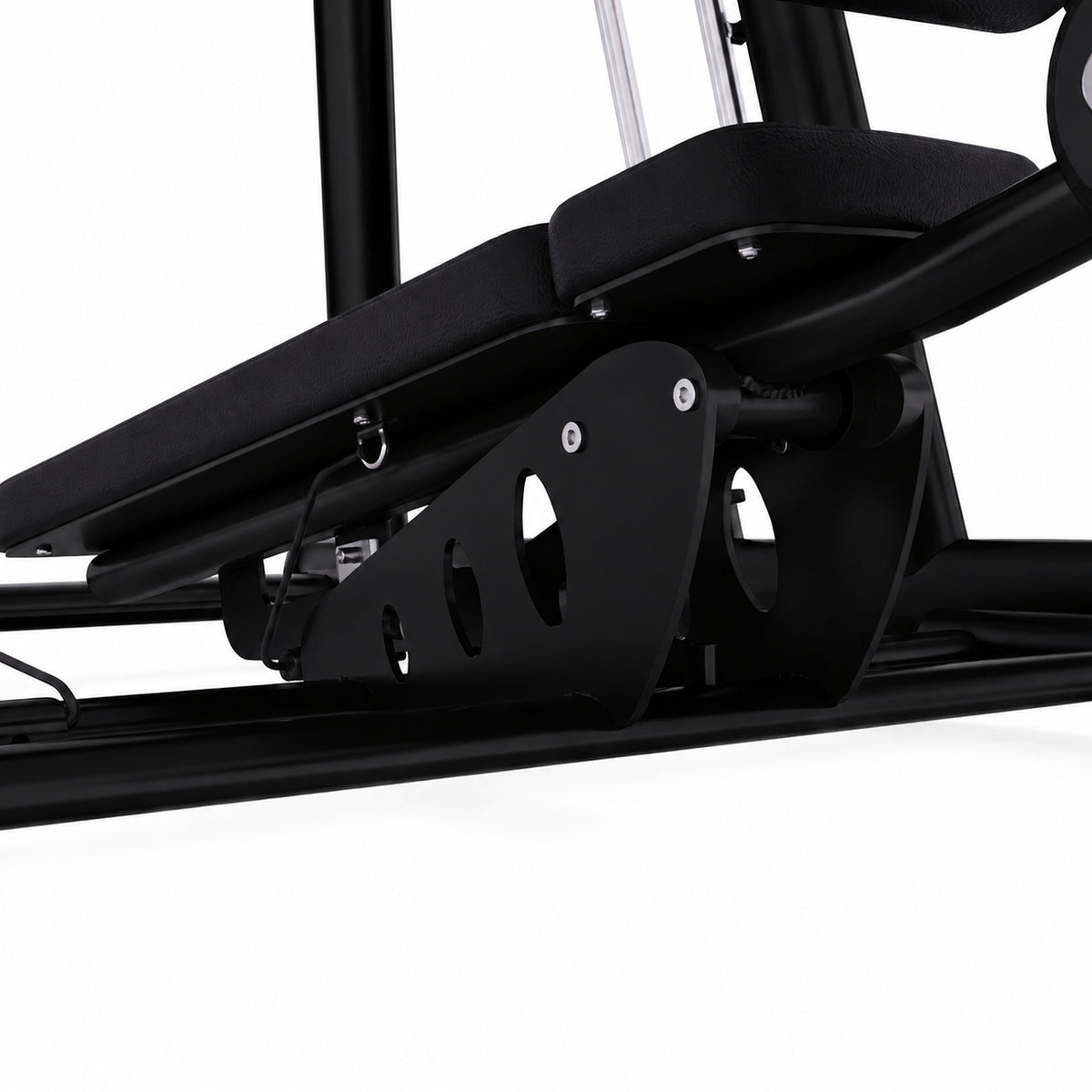 DHZ TITAN Extreme T946 Power Dual Smith Chest Press – Plate-Loaded – power dual smith chest press obsidian black sitz rahmen detail