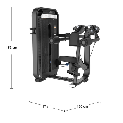 DHZ E7005 Lateral Raise Abmessungen 130 × 97 × 153 cm