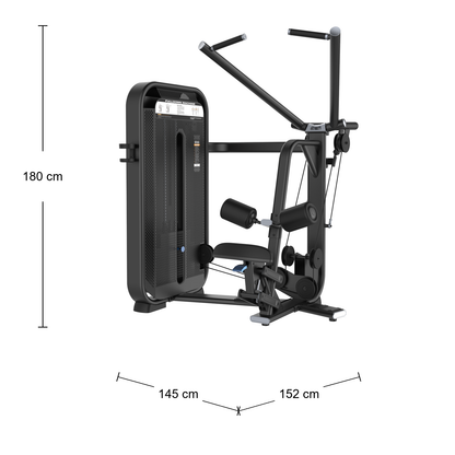 DHZ E7035 Pulldown Abmessungen 152 × 145 × 180 cm