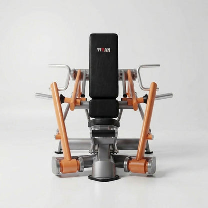 DHZ Fitness DHZ TITAN Mechanix Chest Press Y905ZAG - Presă pentru piept cu plăci încărcate