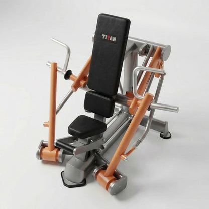 DHZ Fitness DHZ TITAN Mechanix Chest Press Y905ZAG - Presă pentru piept cu plăci încărcate