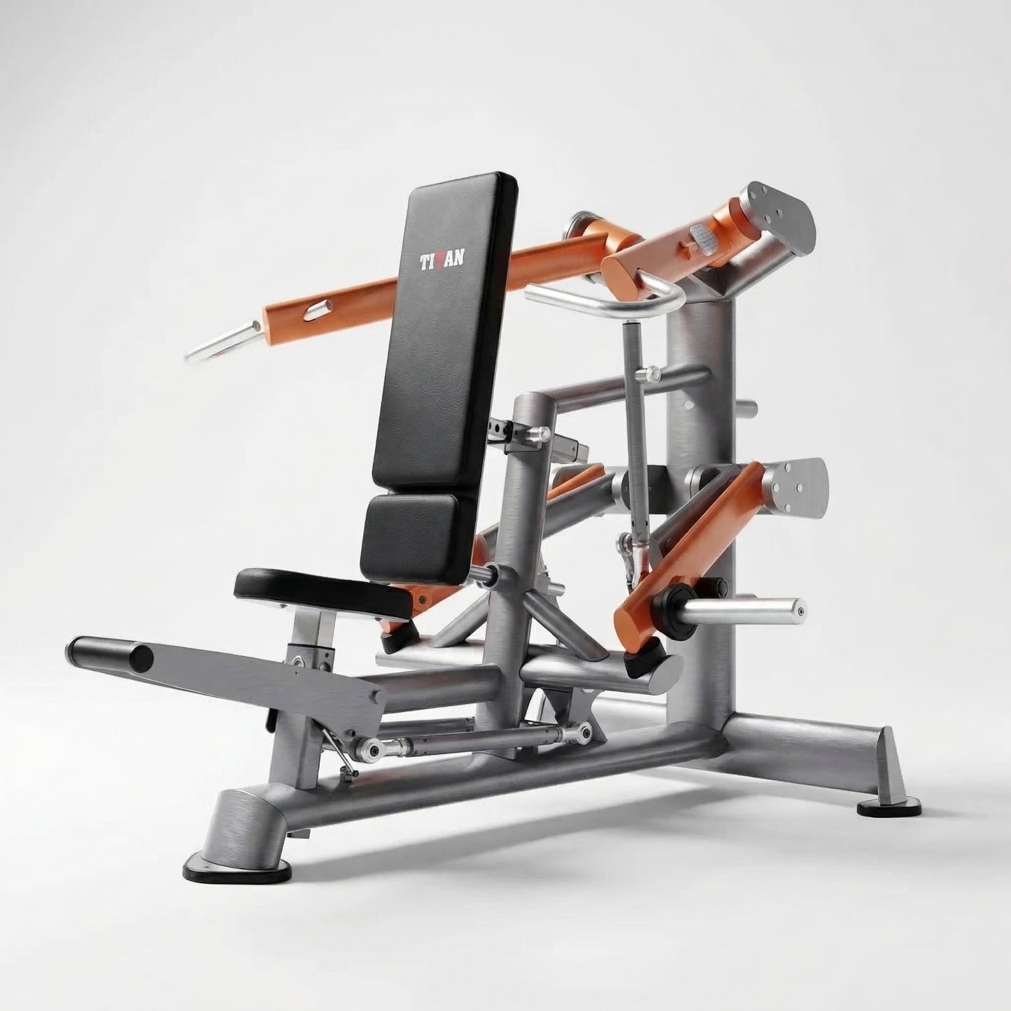 DHZ Fitness DHZ TITAN Mechanix Chest Press Y905ZAG - Plate Loaded Chest Press