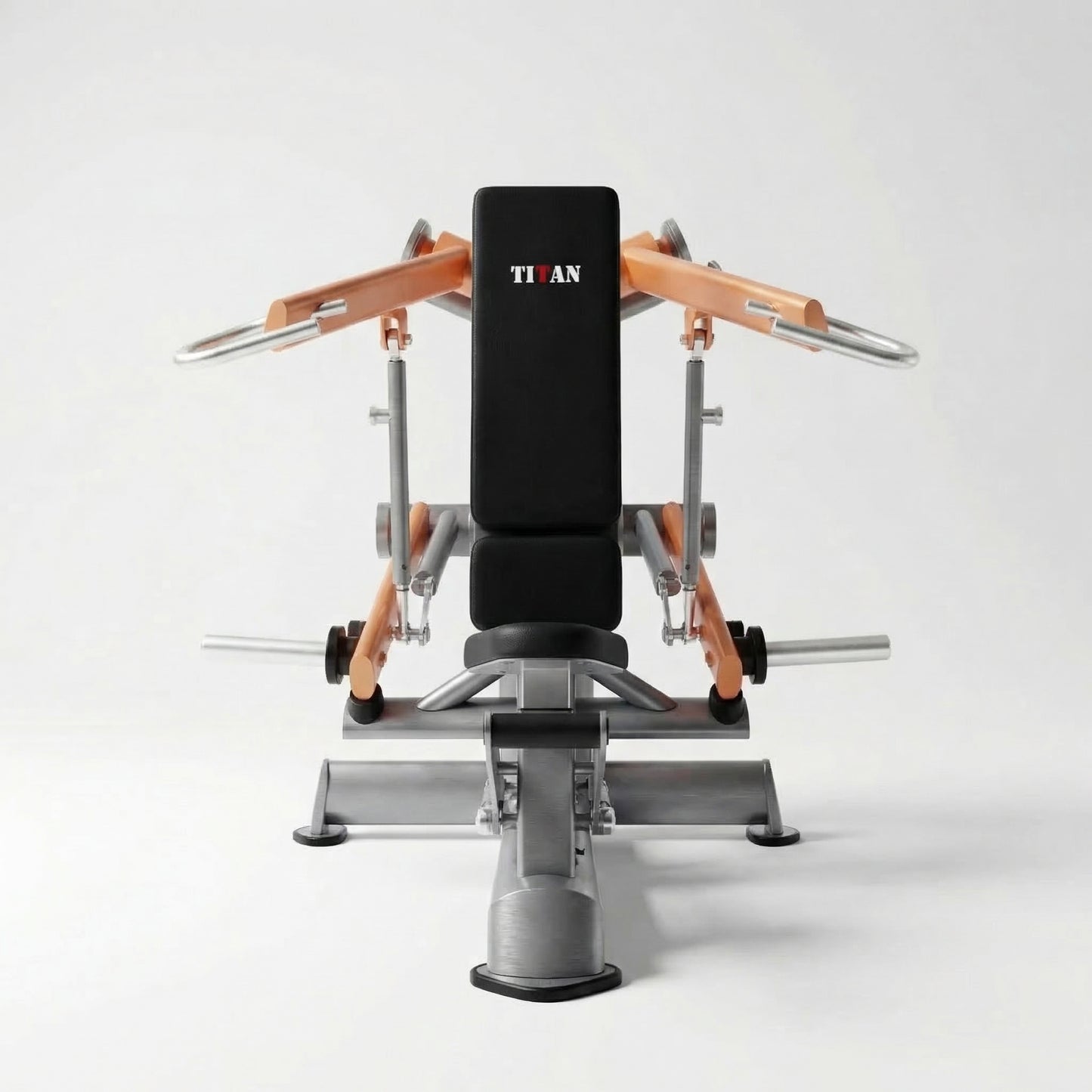 DHZ Fitness DHZ TITAN Mechanix Chest Press Y905ZAG - Plate Loaded Chest Press