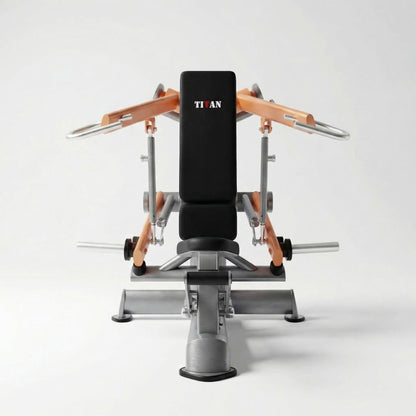 DHZ Fitness DHZ TITAN Mechanix Chest Press Y905ZAG - Plate Loaded Chest Press