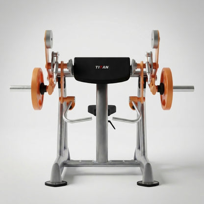 DHZ Fitness DHZ TITAN Mechanix Chest Press Y905ZAG - Plate Loaded Chest Press