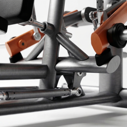DHZ Fitness DHZ TITAN Mechanix Chest Press Y905ZAG - Plate Loaded Chest Press