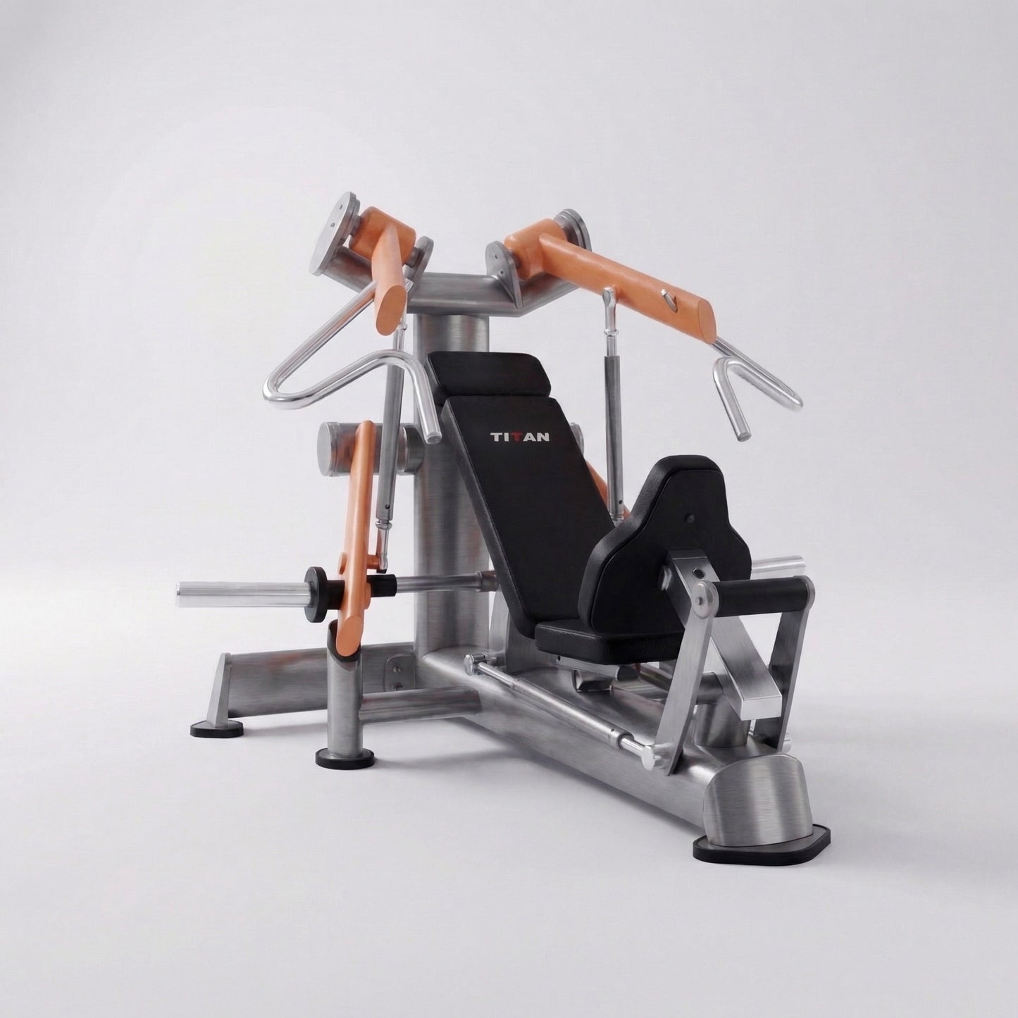 DHZ TITAN Extreme T912 Super Squat – Kniebeugenmaschine für Gesäß- und Beintraining