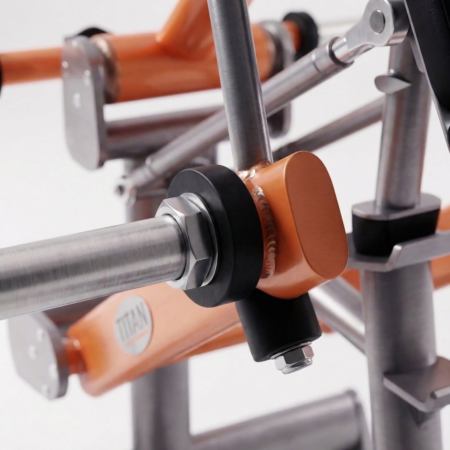 DHZ TITAN Extreme T911 Power Squat – Kniebeugenmaschine für Bein- und Gesäßtraining