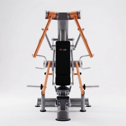 DHZ Fitness DHZ TITAN Mechanix stiskalnica za prsi Y905ZAG - stiskalnica za prsi s ploščami