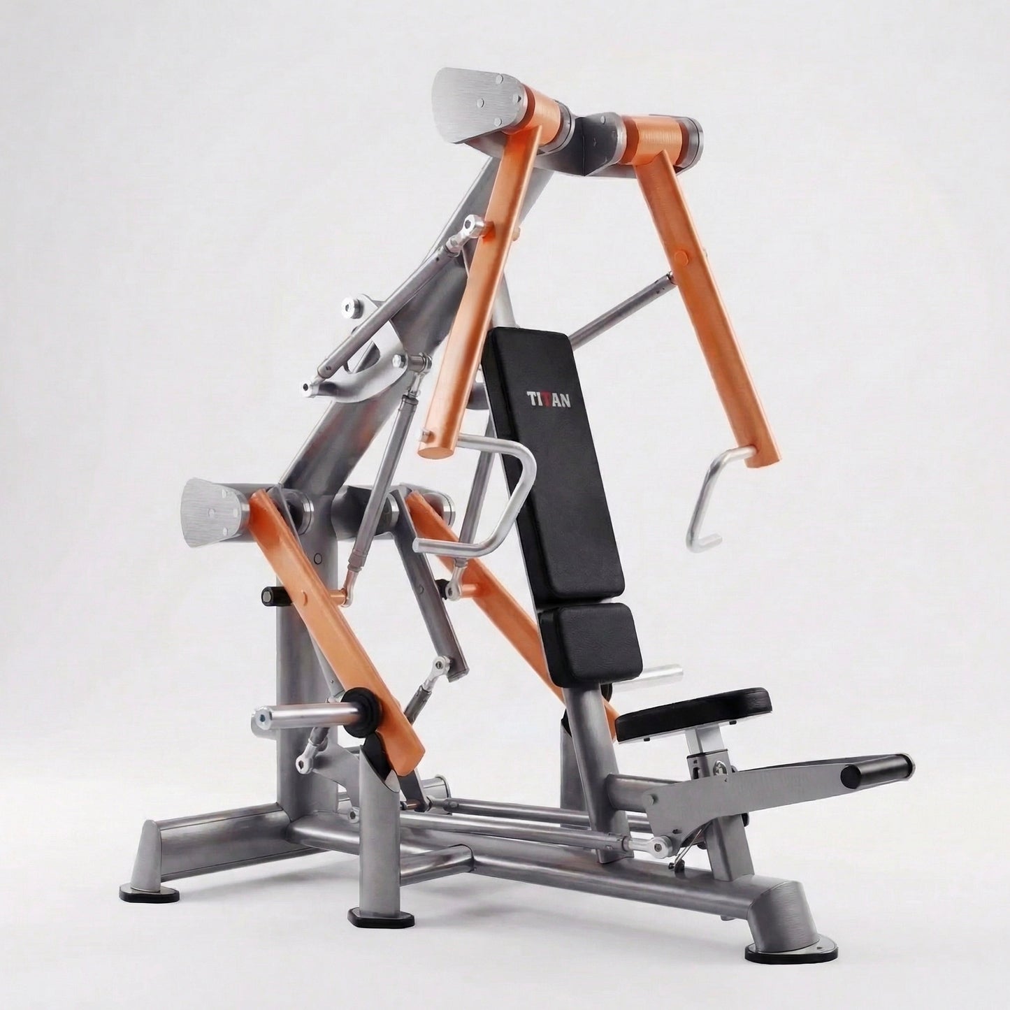 DHZ Fitness DHZ TITAN Mechanix stiskalnica za prsi Y905ZAG - stiskalnica za prsi s ploščami