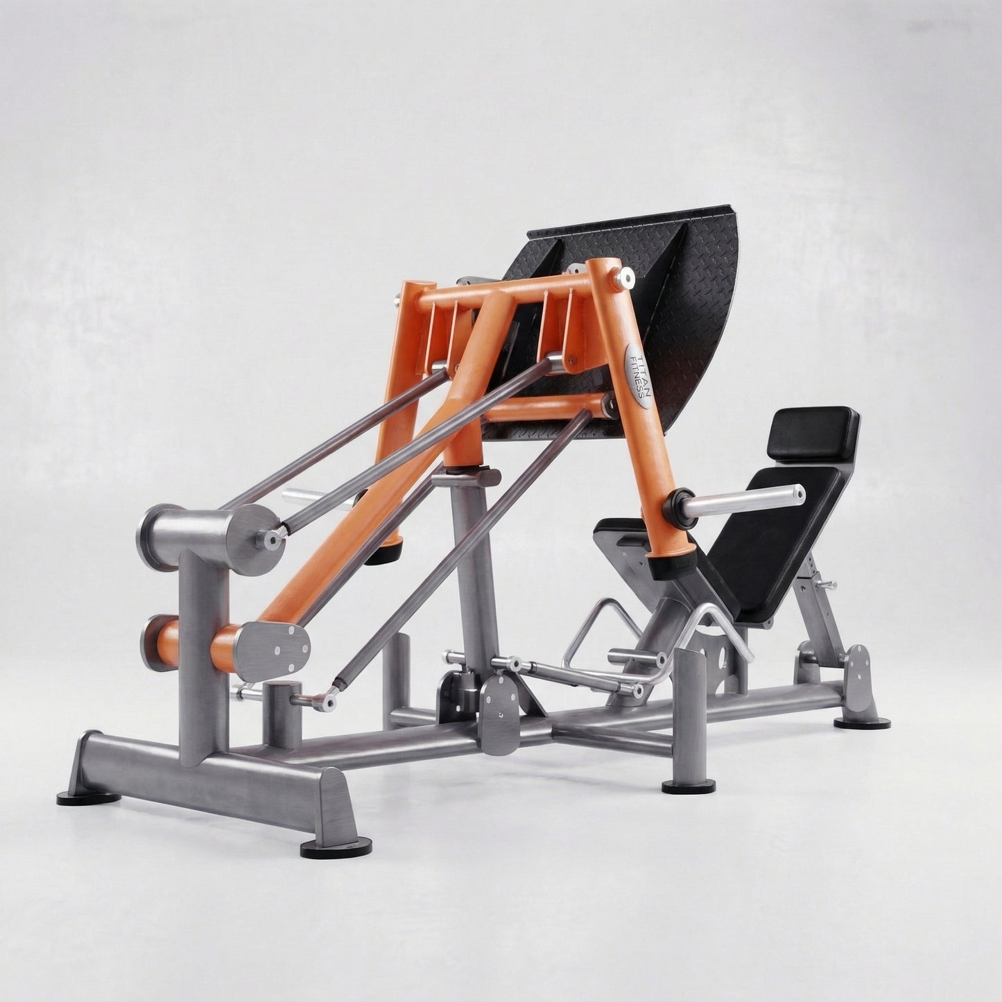 DHZ TITAN Extreme T916 Pendulum Squat – Kniebeugenmaschine für Bein- und Gesäßtraining