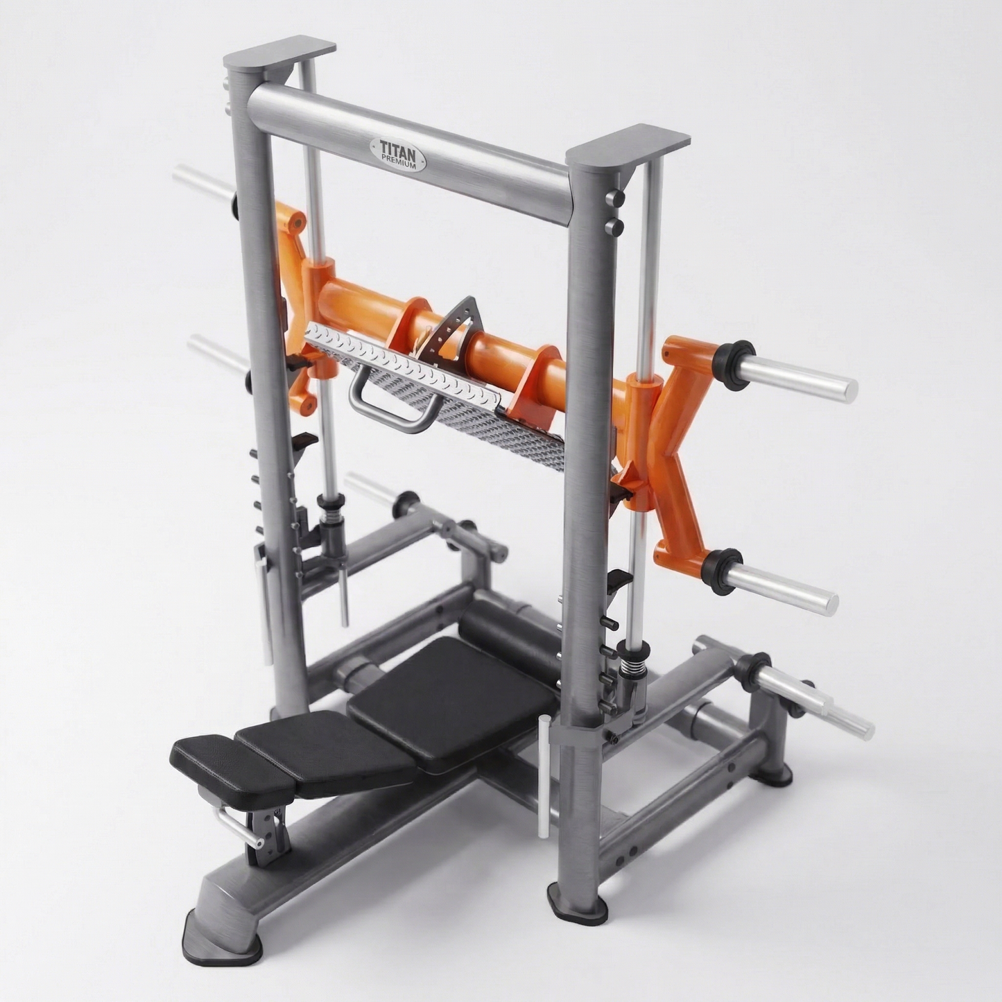 DHZ Fitness DHZ TITAN Mechanix Chest Press Y905ZAG - Plate Loaded Chest Press