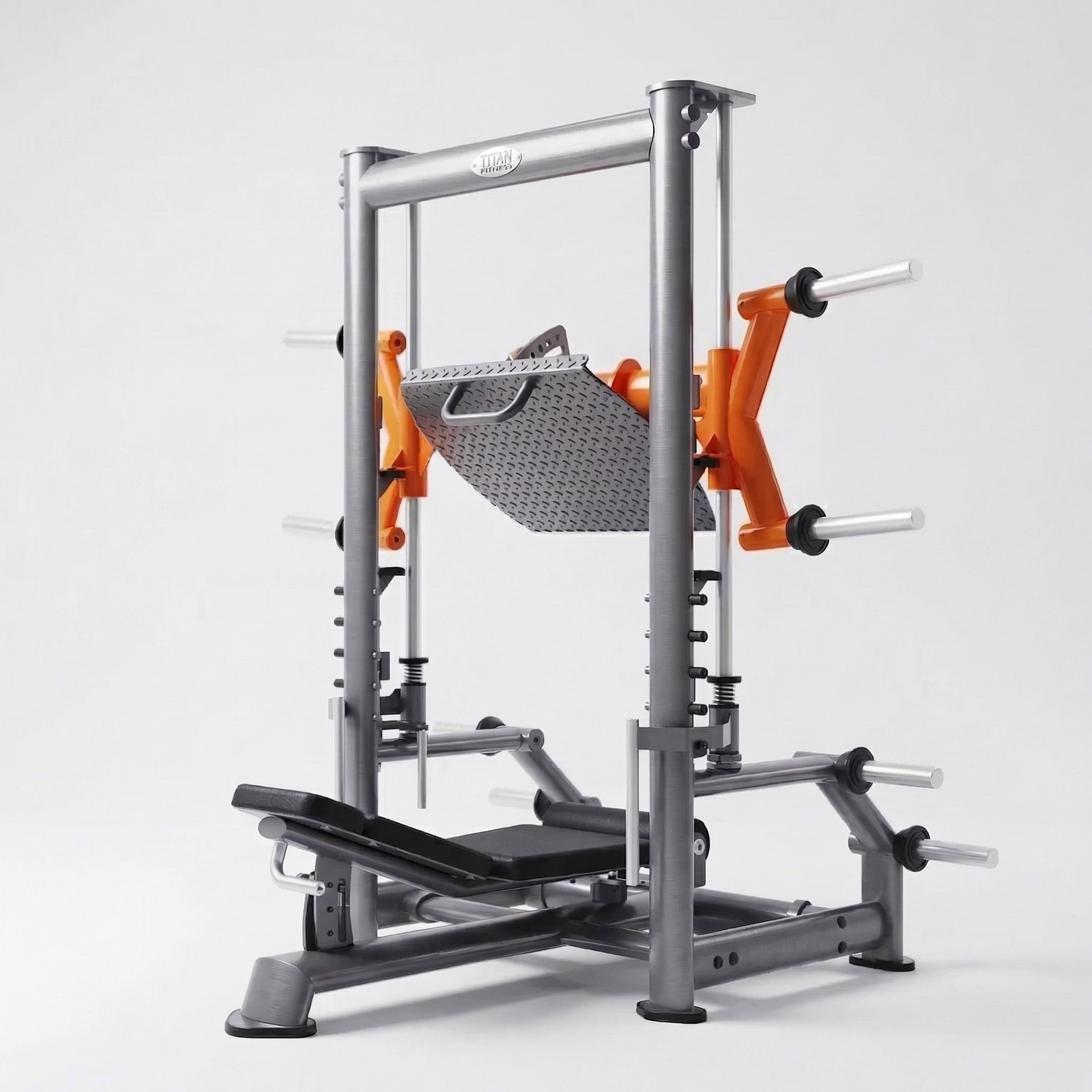 DHZ Fitness DHZ TITAN Mechanix Chest Press Y905ZAG - Plate Loaded Chest Press