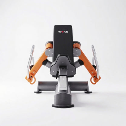 DHZ Fitness DHZ TITAN Mechanix Chest Press Y905ZAG - Plate Loaded Chest Press