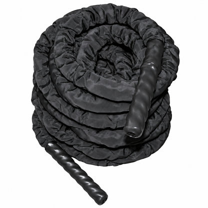 Battle Rope 15 m, Ø 50 mm, 23 kg CRO007: Produktansicht auf weißem Hintergrund.
