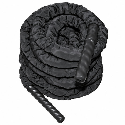Battle Rope 15 m, Ø 50 mm, 23 kg CRO007: Produktansicht auf weißem Hintergrund.