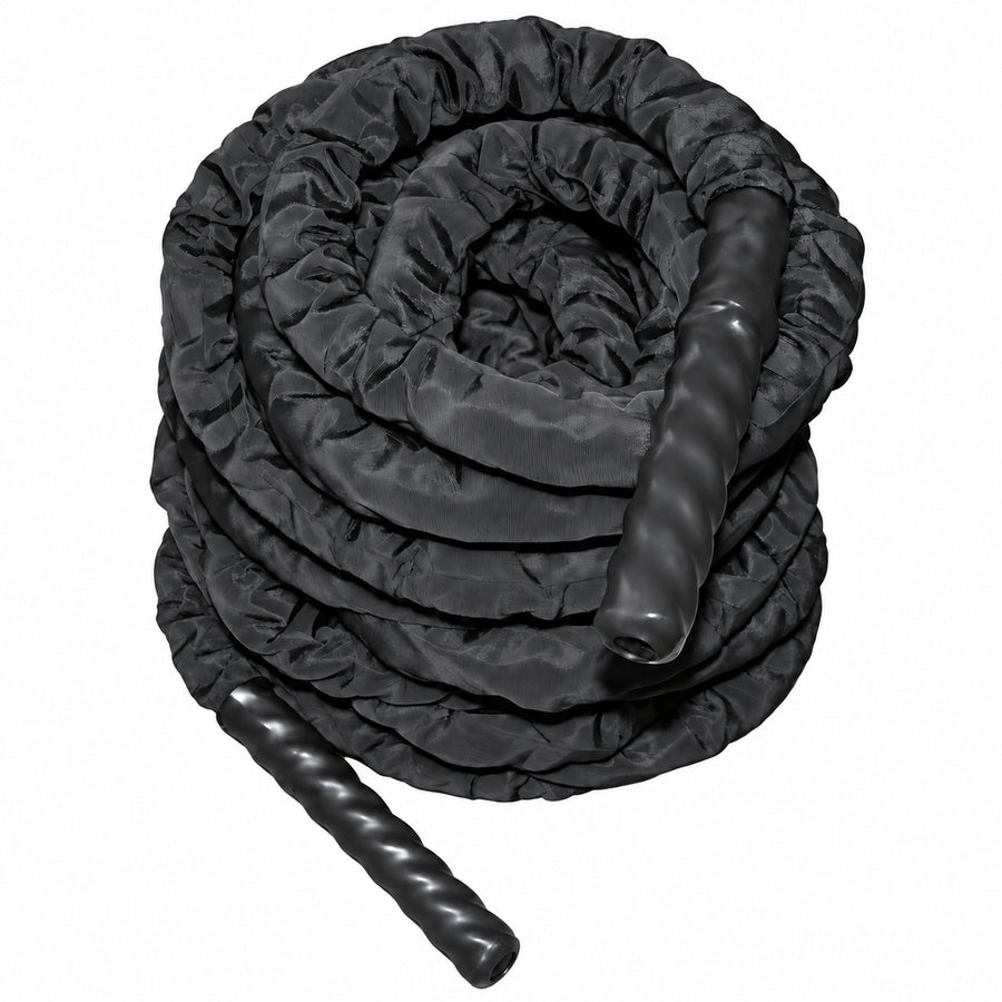 Battle Rope 15 m, Ø 50 mm, 23 kg CRO007: Produktansicht auf weißem Hintergrund.