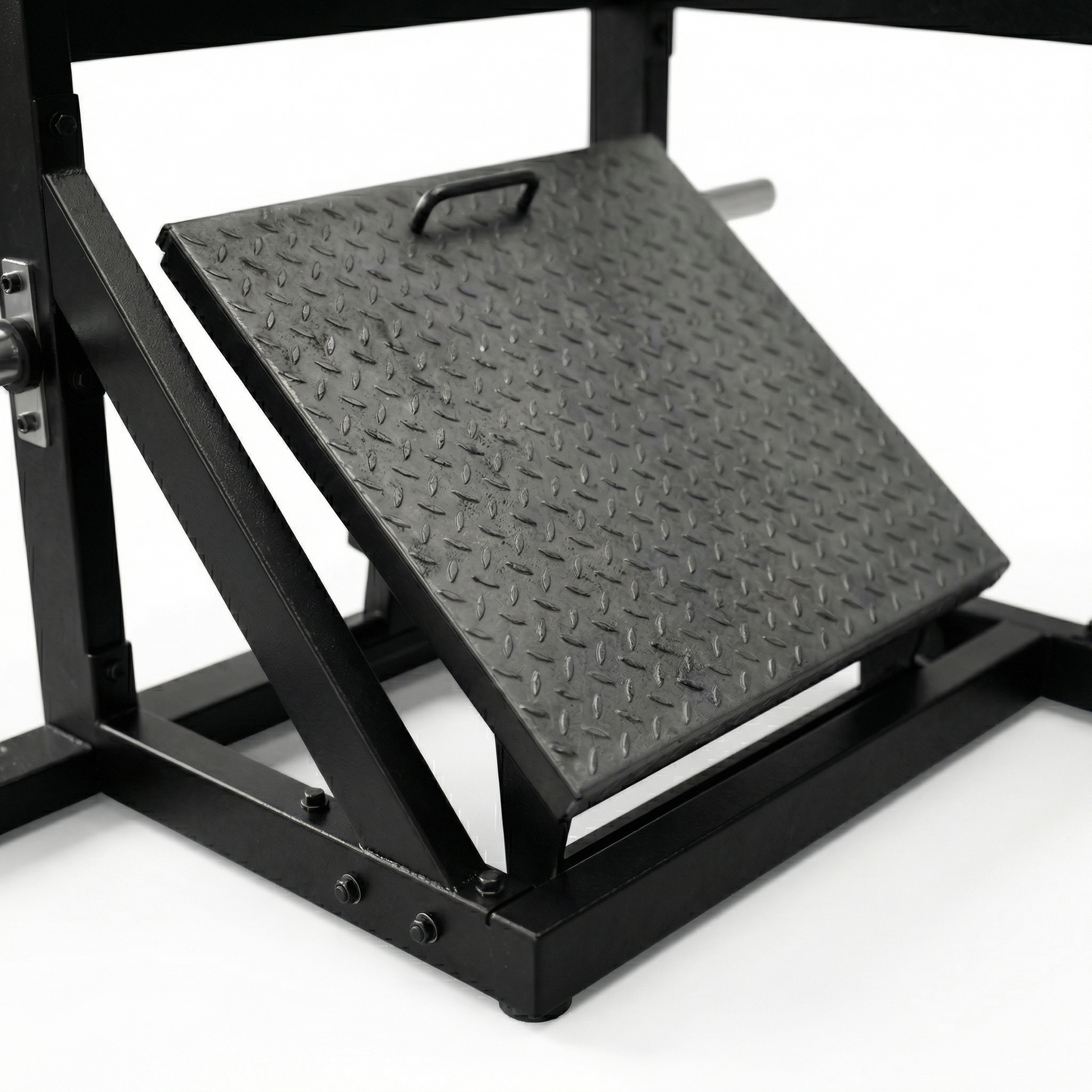 DHZ A610 Pendulum Squat – Plate Loaded Kniebeugenmaschine für professionelles Beintraining