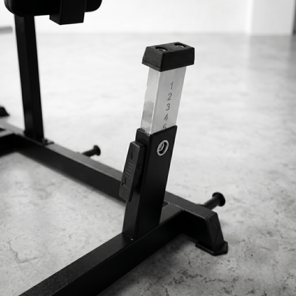 DHZ A610 Pendulum Squat – Plate Loaded Kniebeugenmaschine für professionelles Beintraining