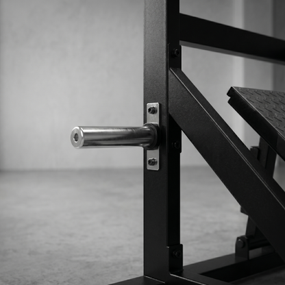 DHZ A610 Pendulum Squat – Plate Loaded Kniebeugenmaschine für professionelles Beintraining