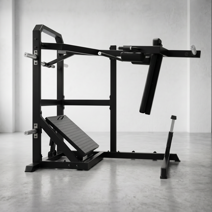 DHZ A610 Pendulum Squat – Plate Loaded Kniebeugenmaschine für professionelles Beintraining