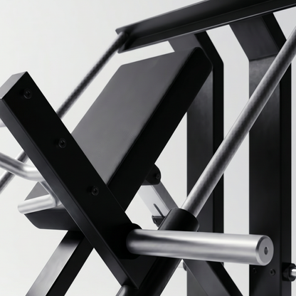 DHZ A611 Incline Linear Row – Plate Loaded Rückentrainingsgerät für professionelles Rücken- und Schultertraining