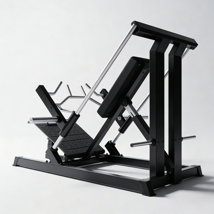 DHZ A611 Incline Linear Row – Plate Loaded Rückentrainingsgerät für professionelles Rücken- und Schultertraining
