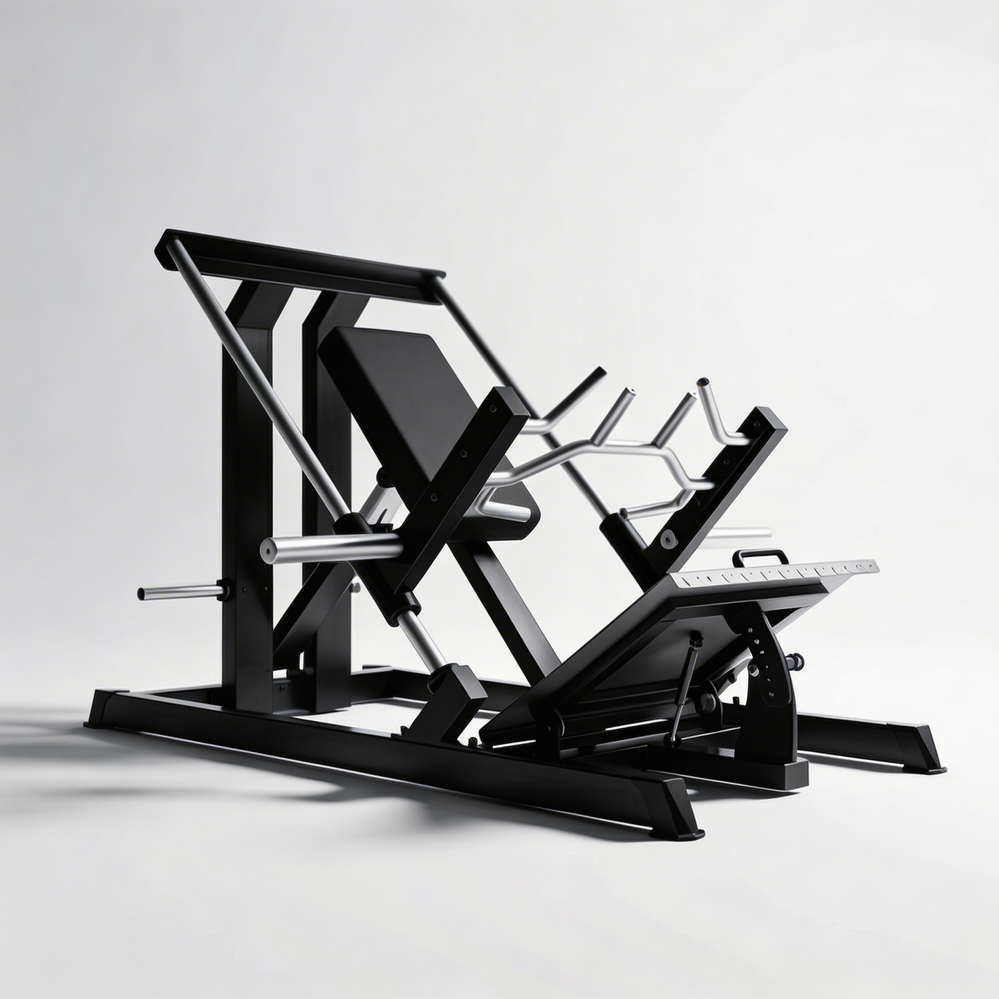DHZ A611 Incline Linear Row – Plate Loaded Rückentrainingsgerät für professionelles Rücken- und Schultertraining