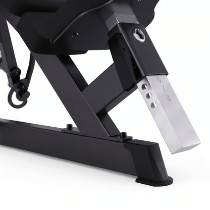 DHZ A612 Incline Fly – Professionelle Plate-Loaded Brustmaschine für biomechanisch optimiertes Oberkörpertraining
