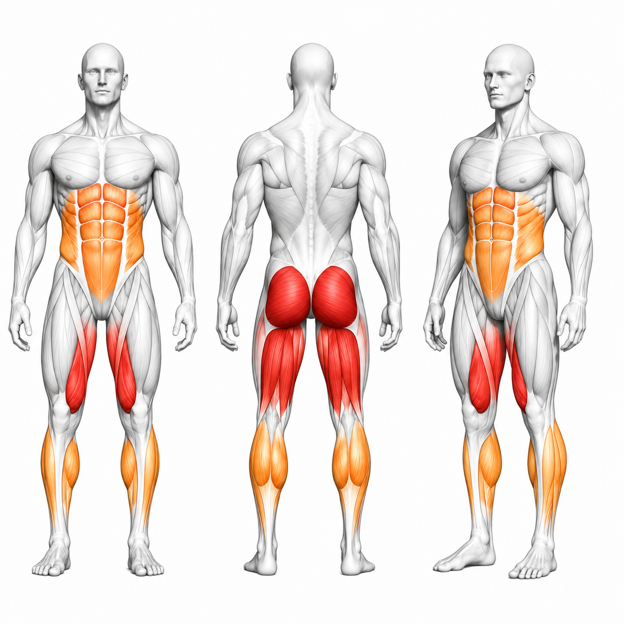 DHZ A613 Reverse Hyperextension – Professionelle Plate-Loaded Maschine für hintere Muskelkette