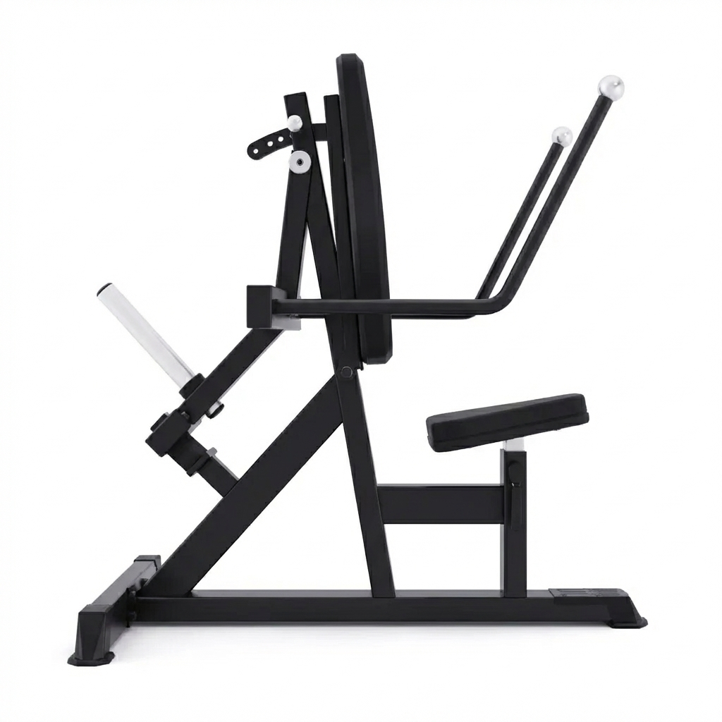 DHZ A614 Dual Triceps Extension Dip – Professionelle Plate-Loaded Trizepsmaschine