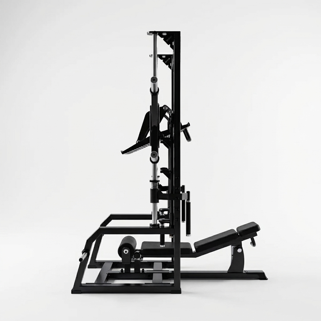 DHZ A616 Adjustable Vertical Leg Press – Professionelle Plate-Loaded Beinpresse