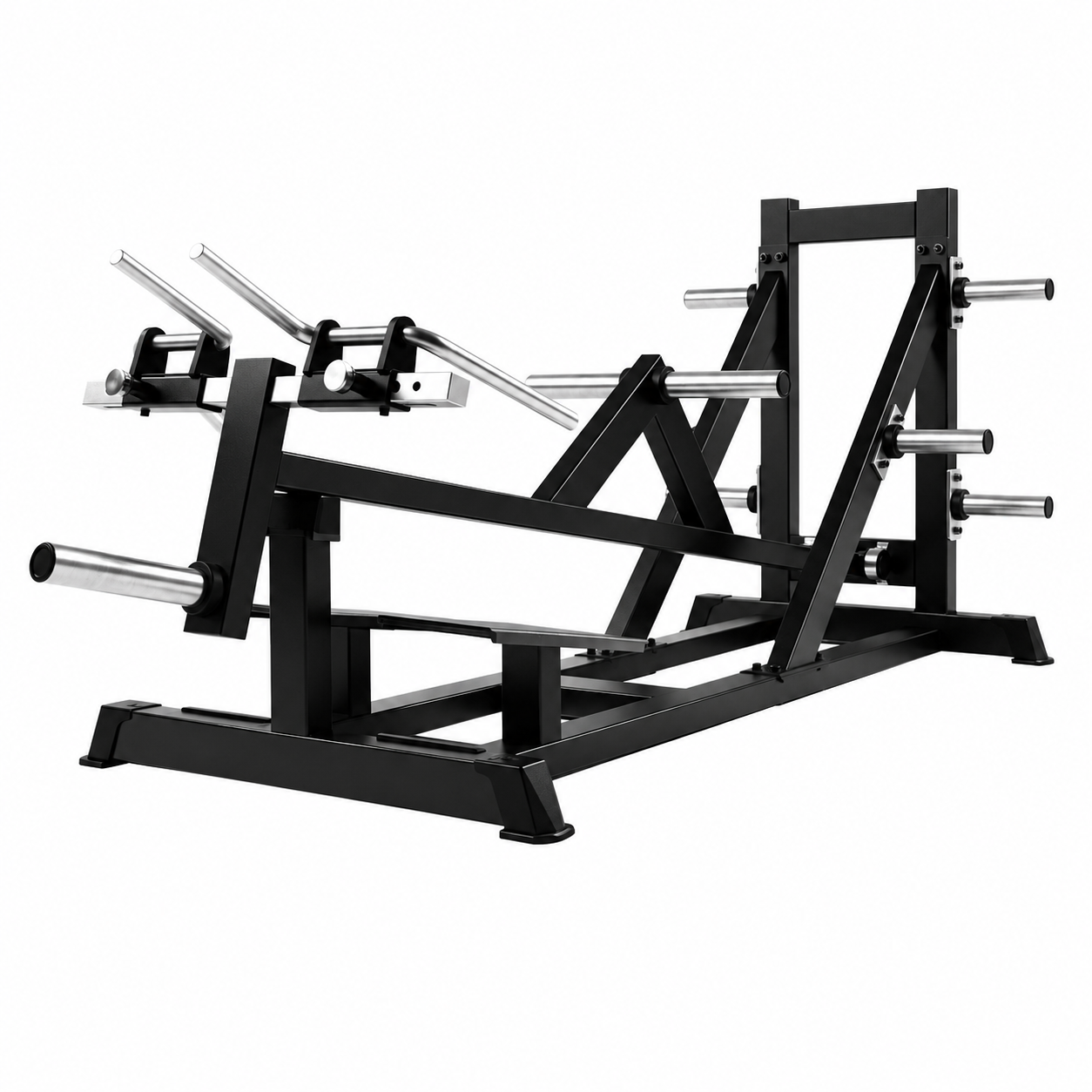 DHZ A617 Standing T-Bar Row – Professionelle Plate-Loaded Rudermaschine