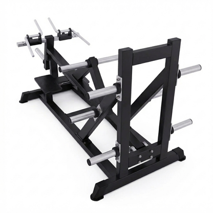 DHZ A617 Standing T-Bar Row – Professionelle Plate-Loaded Rudermaschine