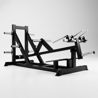 DHZ A617 Standing T-Bar Row – Professionelle Plate-Loaded Rudermaschine
