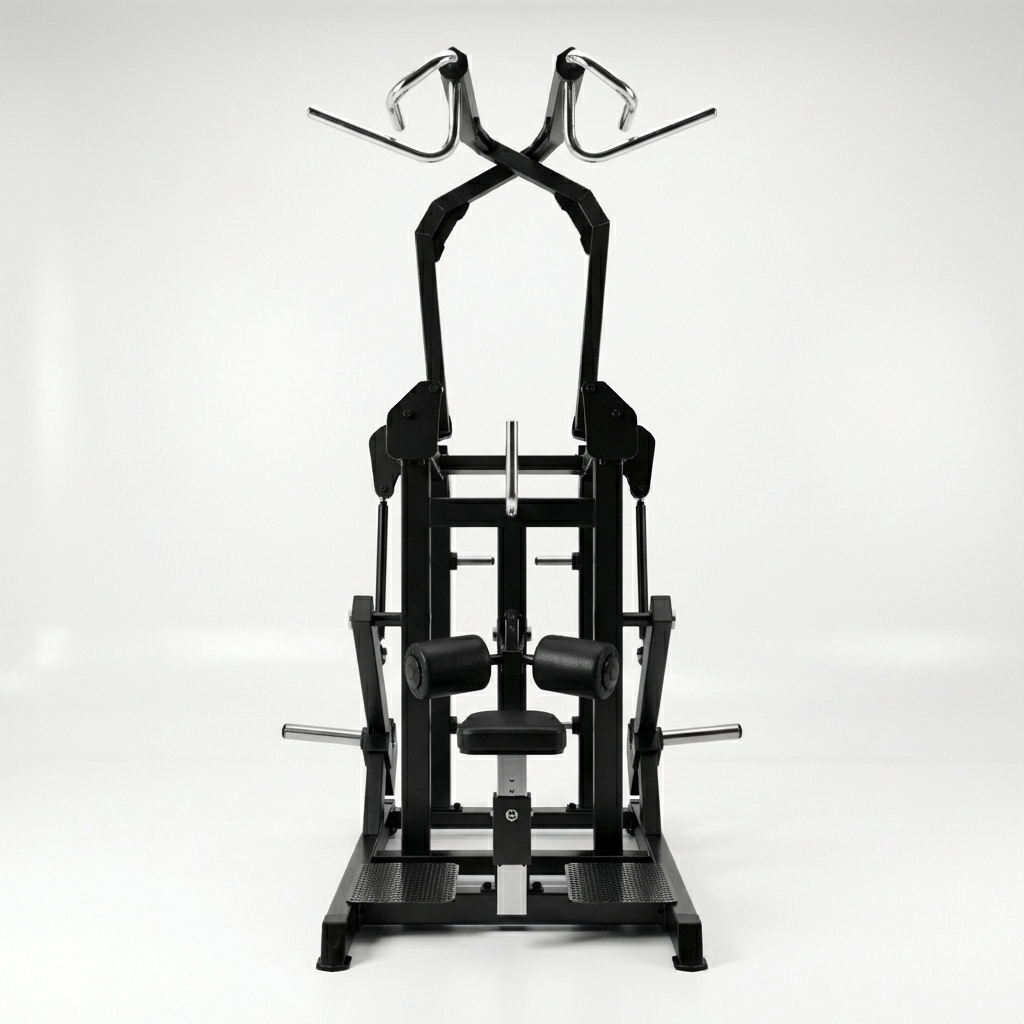 DHZ A622 Circular Lat Pulldown – Professionelle Plate-Loaded Rückenmaschine