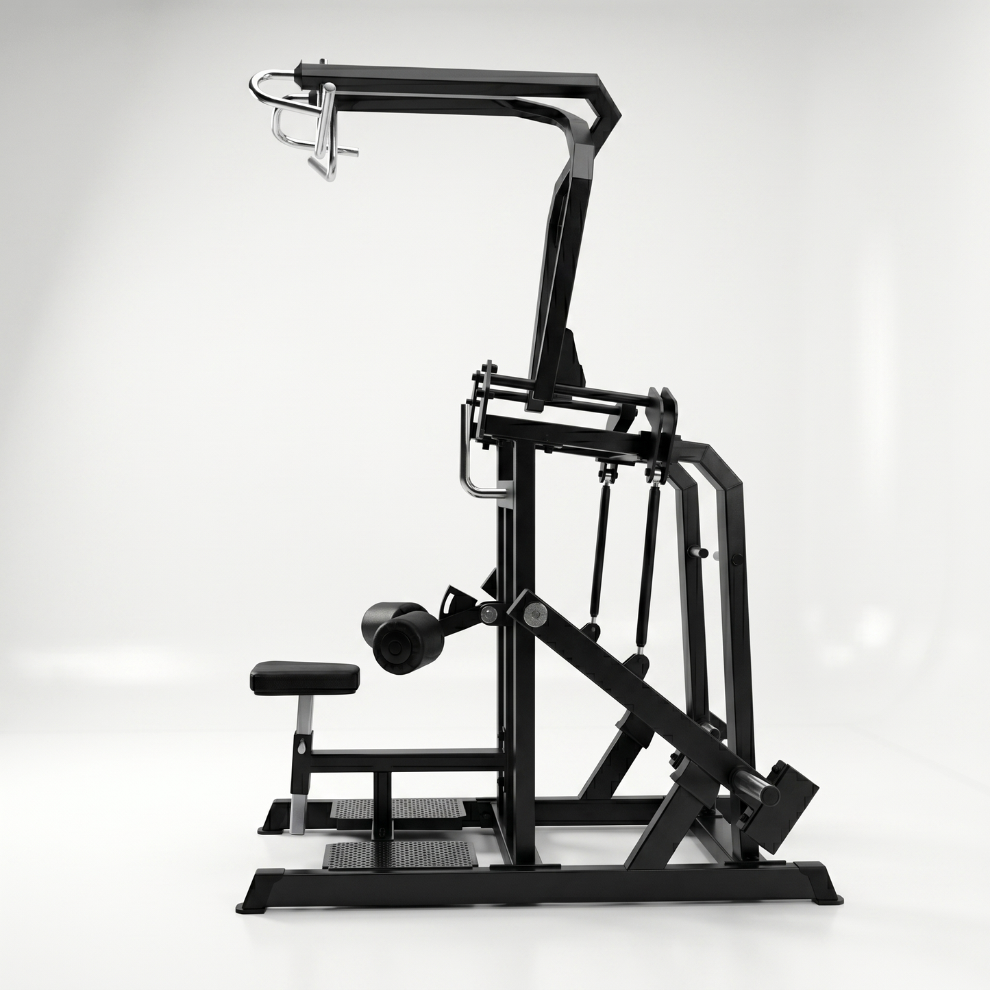 DHZ A622 Circular Lat Pulldown – Professionelle Plate-Loaded Rückenmaschine