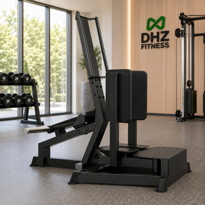 DHZ A629 Standing Abductor – schwarze Ausführung im DHZ Fitnessstudio