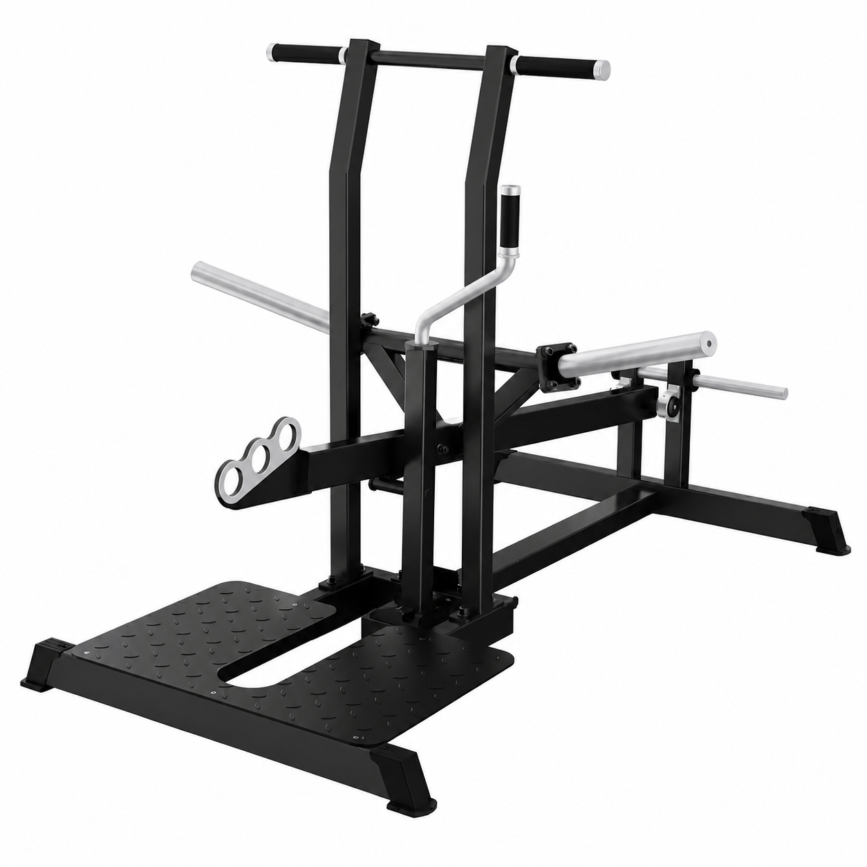 DHZ A607 Belt Squat – Plate Loaded Belt Squat Maschine für professionelles Beintraining