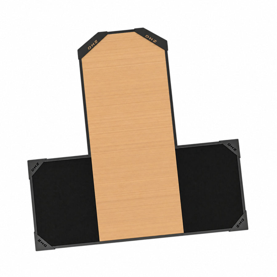 DHZ DTE6252 Gewichtheberplattform Piano Black – Produktansicht 1