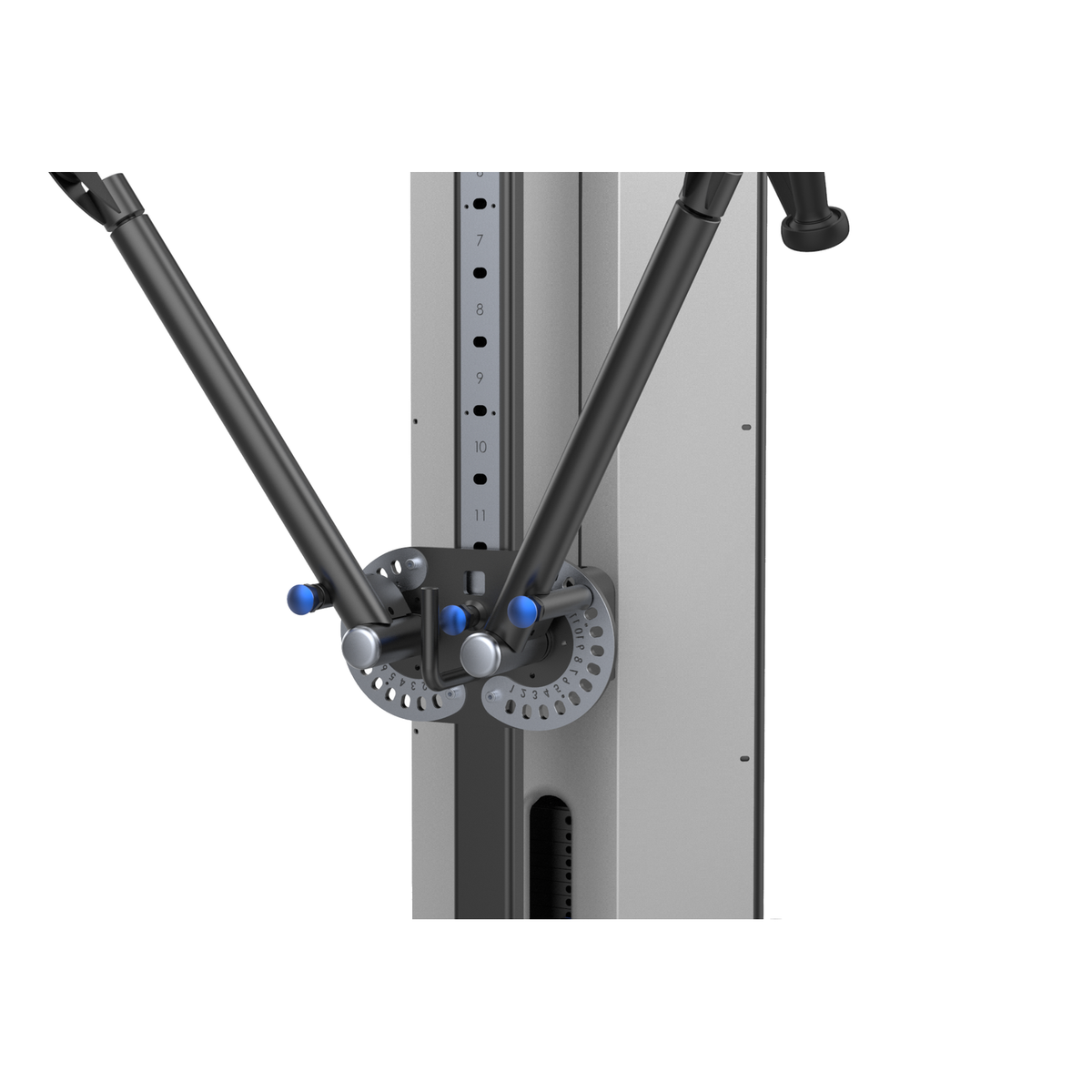DHZ EMI1000 Dual Cable Cross – Schwenkarme und Verstellung im Detail