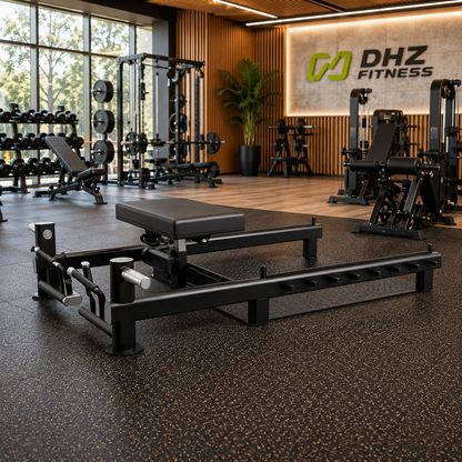 DHZ A606 Glute Bridge Bench – Plate Loaded Glute Bench für professionelles Gesäßtraining