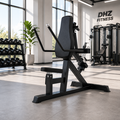 DHZ A614 Dual Triceps Extension Dip – Professionelle Plate-Loaded Trizepsmaschine
