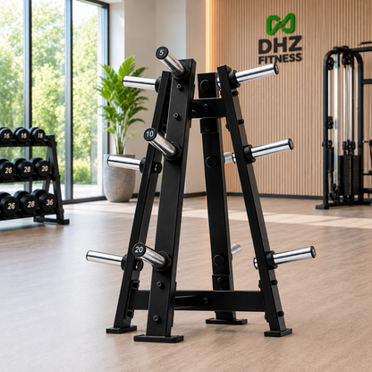 DHZ A625 Vertical Plate Tree – Plate Loaded Hantelscheibenständer