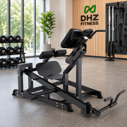 DHZ A627 45 Hip Extension – Plate Loaded Glute Maschine