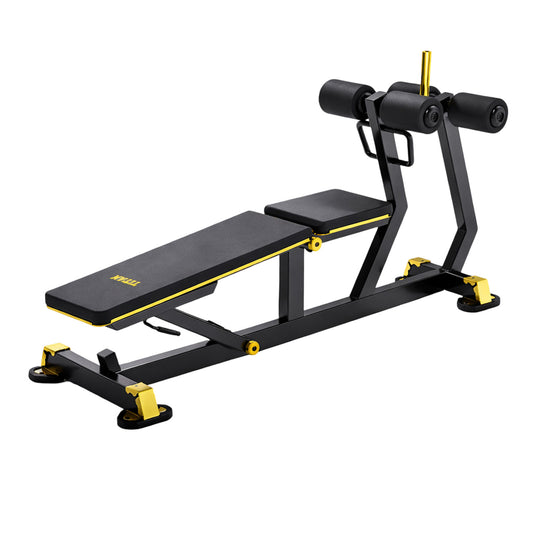 DHZ TITAN Mechanix Y977ZAAdjustable Decline Bench - Verstellbare Negativbank für Freihantel- und Core-Training