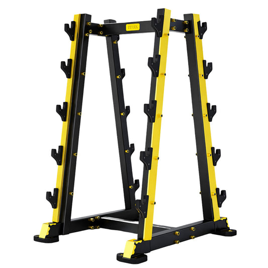 DHZ TITAN Mechanix Y981ZABarbell Rack - Hantelablage für Langhanteln und Curlstangen